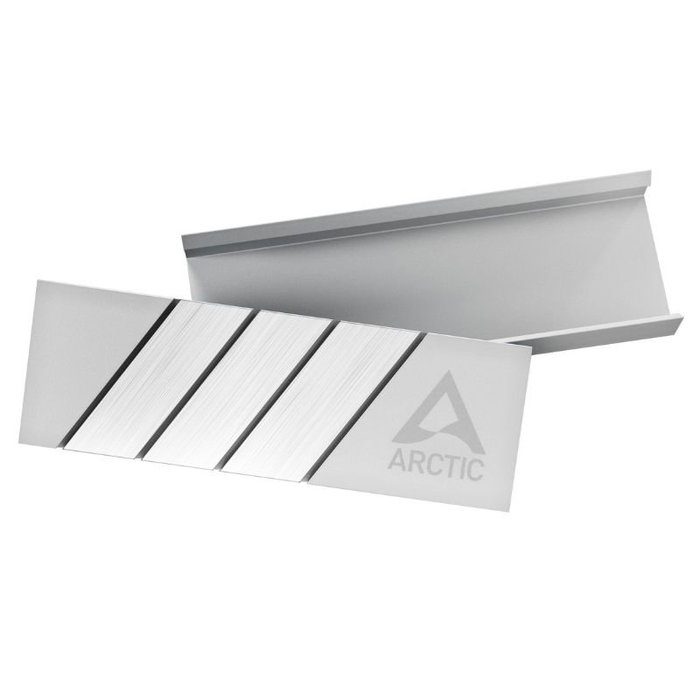 Arctic M2 Pro (Silver) Disipador Térmico M.2 NVMe SSD Radiador Plata 1 Pieza